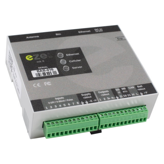 ezeio Generic Modbus Driver, 15 reg