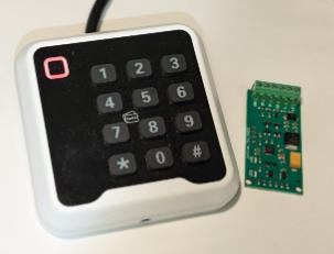 Wiegand keypad